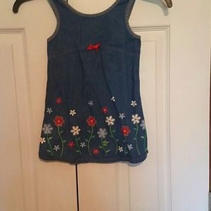 Little Girl's Denim Dress